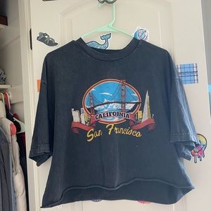 cropped vintage T from pac sun!!